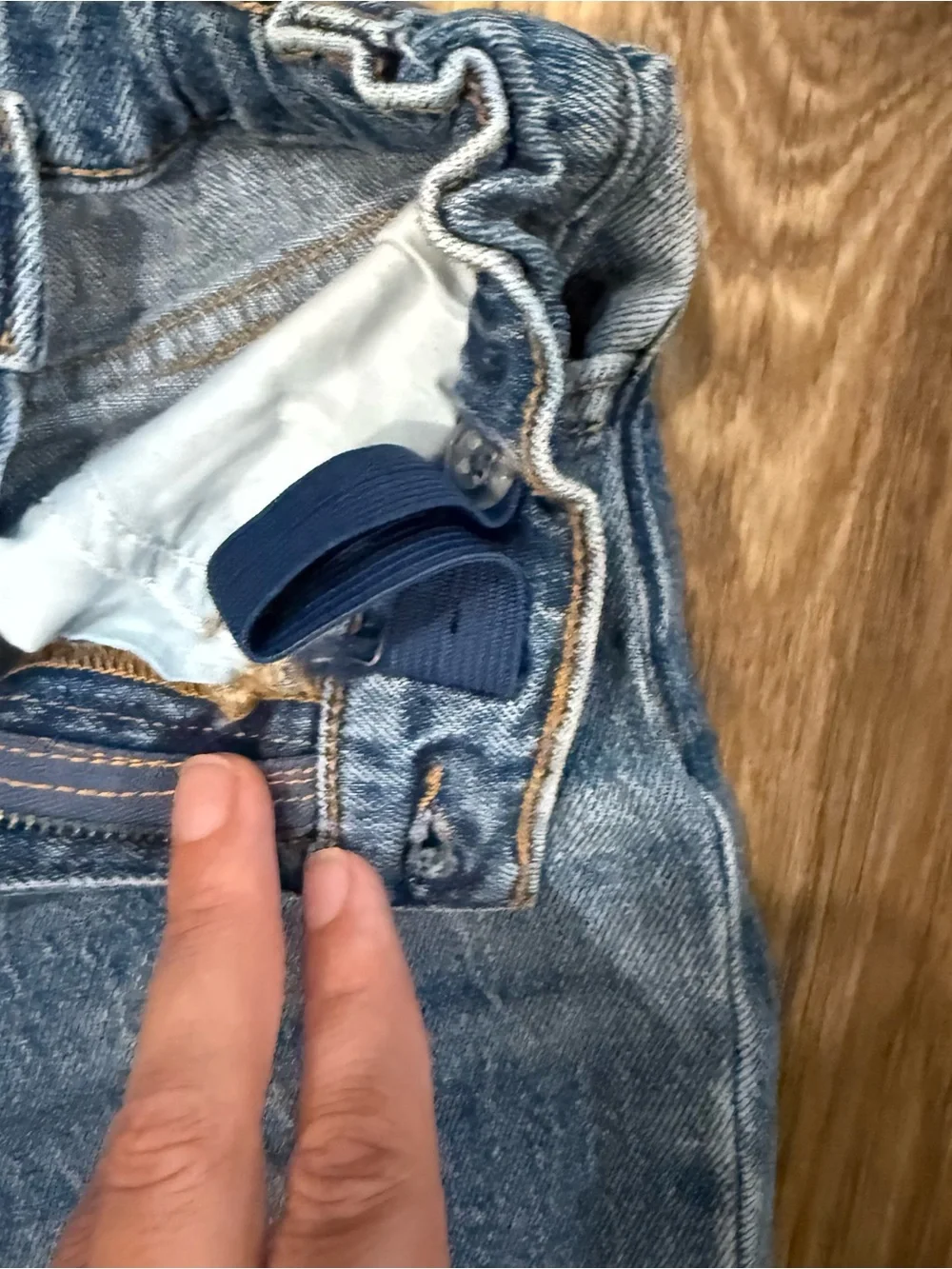 High Rise Flare Distressed Girl’s Blue Flare Jeans Size 10